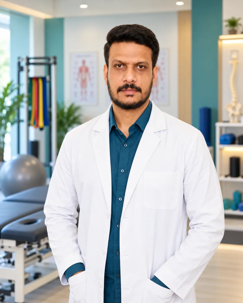 Dr. Sameer Khan professional physiotherapist portrait